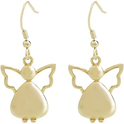 JSB Bijoux stříbrné náušnice Andílci s krystaly značky Swarovski pozlacené 92400434g 1