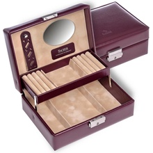 Sacher šperkovnica Britta Classic new vínová