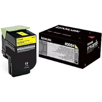 Lexmark 80C0S40 жълт (yellow) оригинален тонер (80C0S40)