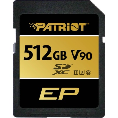 Patriot Class 10 SDXC 512GB PEF512GEP92SDX