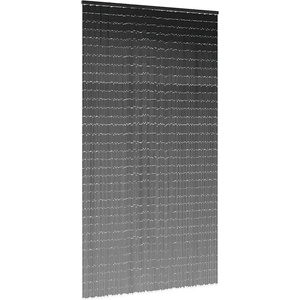 vidaXL Завеса за врата срещу насекоми Тъмно сиво 120x220 cm Бамбук (4017451)