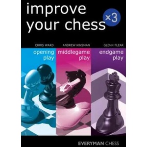 Improve Your Chess x 3 | Andrew Kinsman, Glenn Flear (ISBN: 9781781943922)