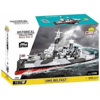 Cobi 4844 II WW HMS Belfast IWM, 1:300, 1515 k