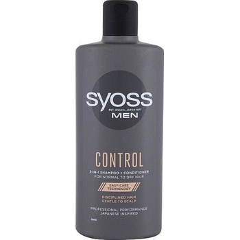 Syoss Men Control 2v1 šampon pro muže 440 ml