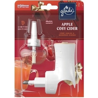 GLADE elektrický osviežovač vzduchu Apple Cosy Cider 20 ml, jablko