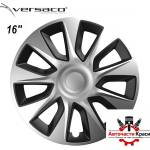 Versaco Тасове за джанти 16'' Versaco Stratos Silver / Black (56023) - avtochastikrasi