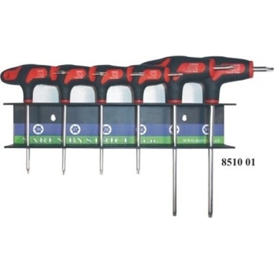 Narex Professional Sada zástrčných klíčů Torx T10-T30 6-dílná v závěsu - 851001