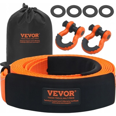 VEVOR Odtahový pás 76,2MMx6,1M Sekera 3/4" Typu D-Ring MBS-16329KG | Zboží Auto