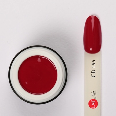 Laif Barevný UV/LED gel červený CB 155 Cherry 6 ml