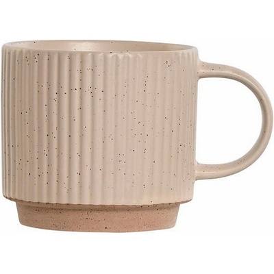 Item international Чаша за кафе, каменин 340мл, бежова, 13х9х8, 5см (2004)