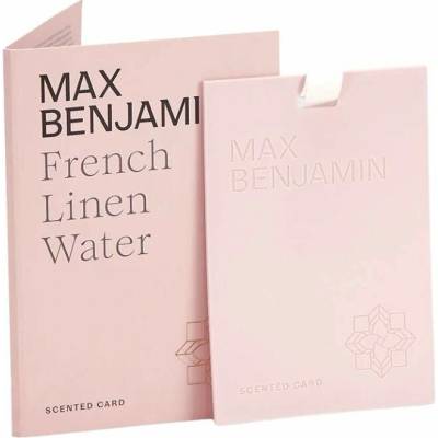 Max Benjamin Classic vonná karta French Linen Water