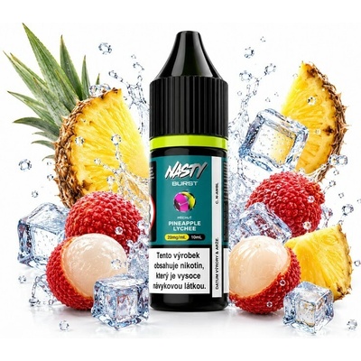 Nasty BURST Pineapple Lychee 10 ml 20 mg