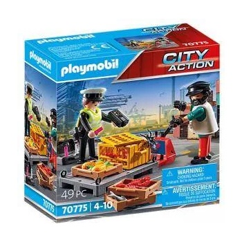 PLAYMOBIL Комплект Плеймобил - Митническа проверка, Playmobil - Customs Check, 70775