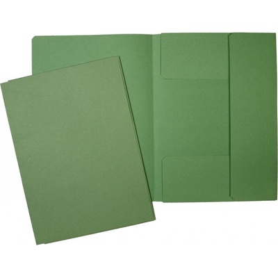 Hit Office Ekonomic Papírové desky se třemi chlopněmi A4 zelená – Zbozi.Blesk.cz