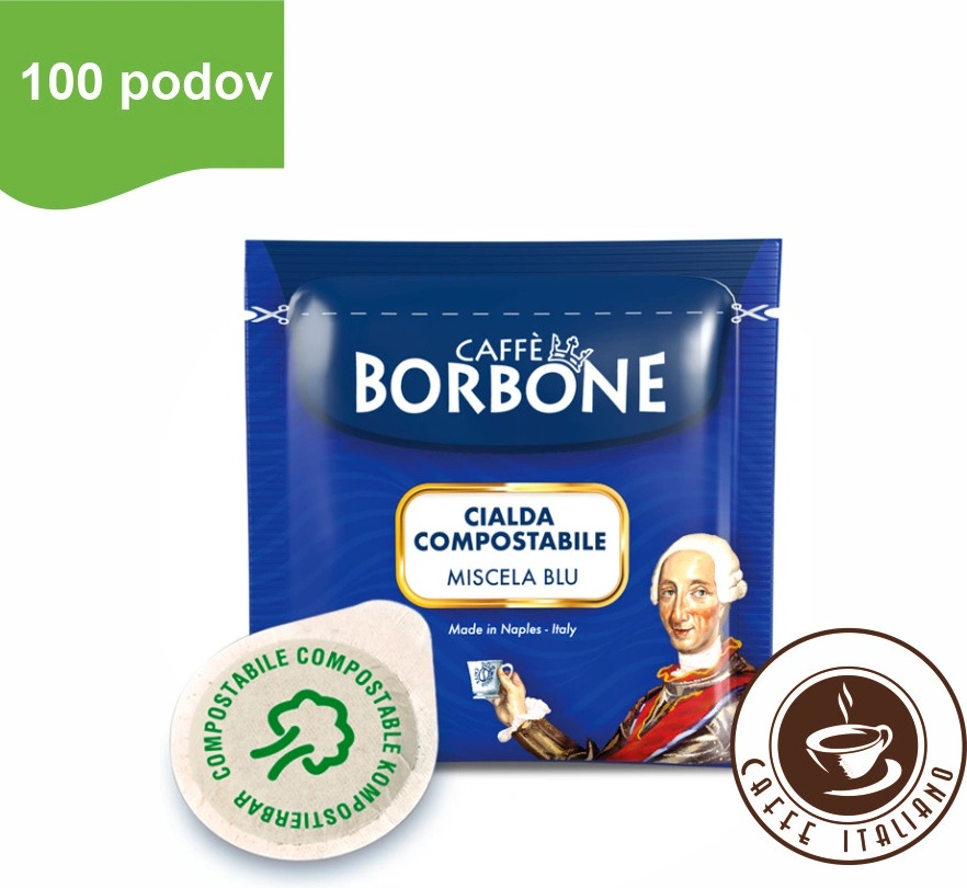 Caffè Borbone BLU E.S.E. pody 100 ks