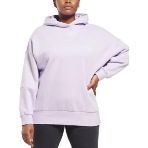 Reebok Studio Recycled Oversize Hoodie Purple - magazinko