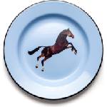 Seletti Чиния Seletti Wears Toiletpaper Horse емайлирана (16835)