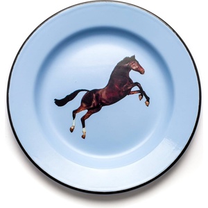Seletti Чиния Seletti Wears Toiletpaper Horse емайлирана (16835)