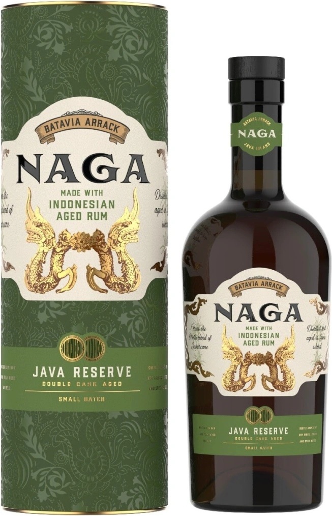 NAGA RUM JAVA Reserve 40% 0,7 l (tuba)