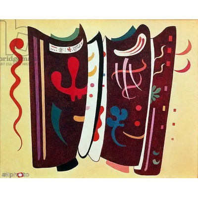 Obrazy - Kandinsky, Wassily: Hnědá - reprodukce obrazu