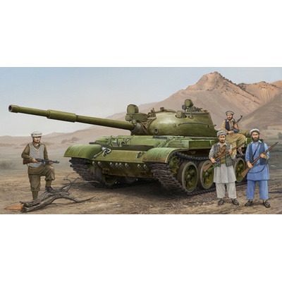 Trumpeter T-62 model 1975 model 1962 + KTD2 1:35