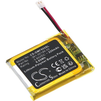 Cameron Sino Батерия за Garmin Forerunner 955 Solar, 220 mAh, Li-Pol (CS-GMF955SL)