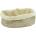 Horecano - Текстилен панер овален BEIGE 25x18xh12см (PB004) (0194452)