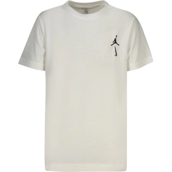 Nike Къса детска тениска jordan, Размер 12-13a, Цвят Бяло (95f053_bi001whi)