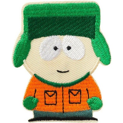 Nažehlovačka Southpark Kyle 6,6 x 5,9 cm Monoquick