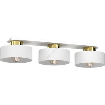Luminex Плафон MARTI 3xE27/15W/230V бял/златист (LU9847)