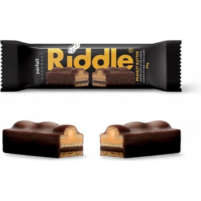 Riddle вафла чашки с карам. фъстък и млечен шоколад 50 г