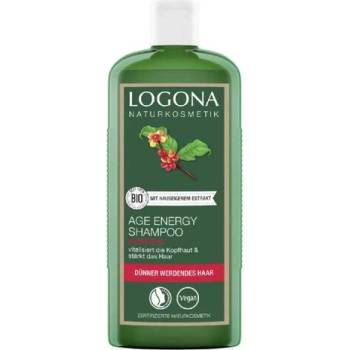 Logona šampón Age Energy s Bio kofeínom a goji 250 ml
