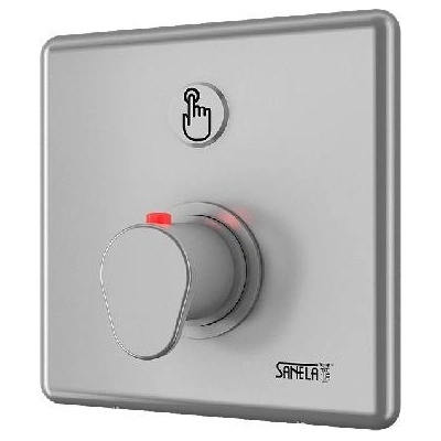 Sprchová armatura Sanela s piezo tlačítkem, termostatem SLZA 20PT