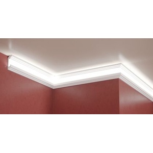  Ld-23 Декоративен профил за скрито led осветление ► 2метра (ld23)