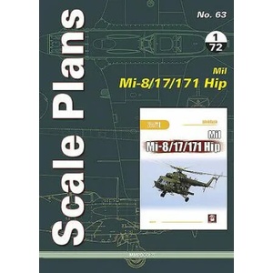 Scale Plans 63: Mil Mi-8/17/171 HIP (ISBN: 9788365958563)