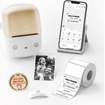NIIMBOT Принтер за етикети B2 PRO, 1AC96442809 златен + ролка етикети 230 бр (1AC96442809)