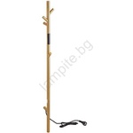 Bemeta Електрически прътов сушилник за кърпи, 118 см, 30 w, златист (bd0084)