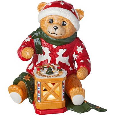 Villeroy & Boch Svietnik, macko s lampášom Christ. Toys Memory