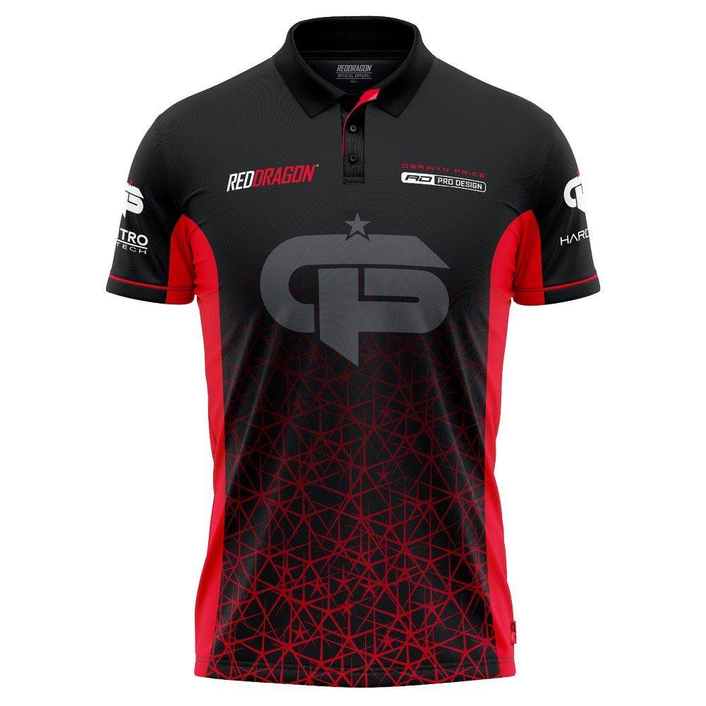 Originálny dres Red Dragon Gerwyn Price Iceman Inferno Tour