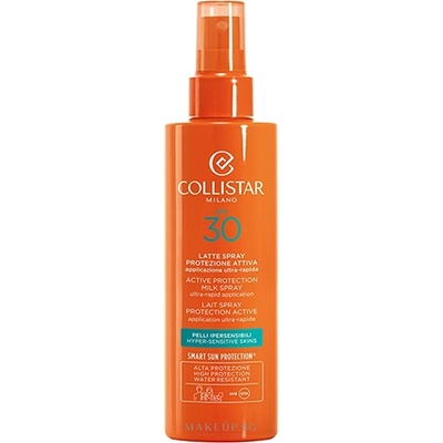 Active Protection Milk Spray SPF30 слънцезащитен спрей за тяло spf30 за жени 200 мл