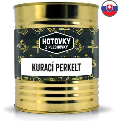 Hotovky z plechovky Kurací perkelt 0,8 kg