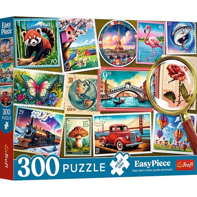 Trefl Poštovní známky 300 dielov