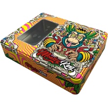 Monkey King plechový box s okénkem psycho