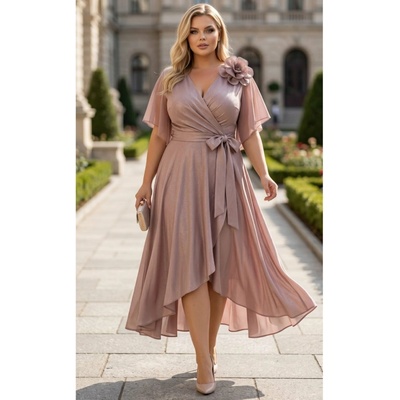 Bosca Fashion šaty Aurora Glossy fango