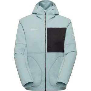 Mammut Дамско поларено яке Mammut Women's Tamaro Midlayer Hooded Jacket Fleece jacket - Nebla / Black (105-6760-0314)