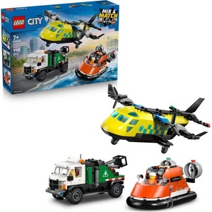 LEGO® City - Airplane, Service Truck & Hovercraft Remix (60505)