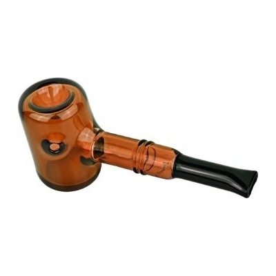 Dreamliner Šlukovka skleněná hnědá 13cm – Zboží Dáma