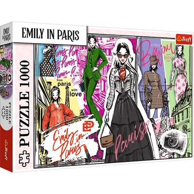 TREFL Emily in Paris Módna inšpirácia 1000 dielov