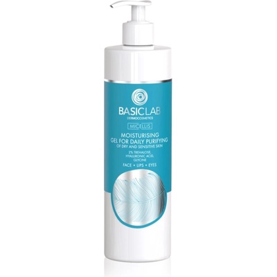 BasicLab Dermocosmetics Dermocosmetics Micellis овлажняващ почистващ гел за суха до чувствителна кожа 300ml