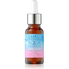 Eveline Cosmetics Aqua Balance Trehalose + PGA Acid intenzívne hydratačné sérum s kyselinou hyalurónovou 18 ml